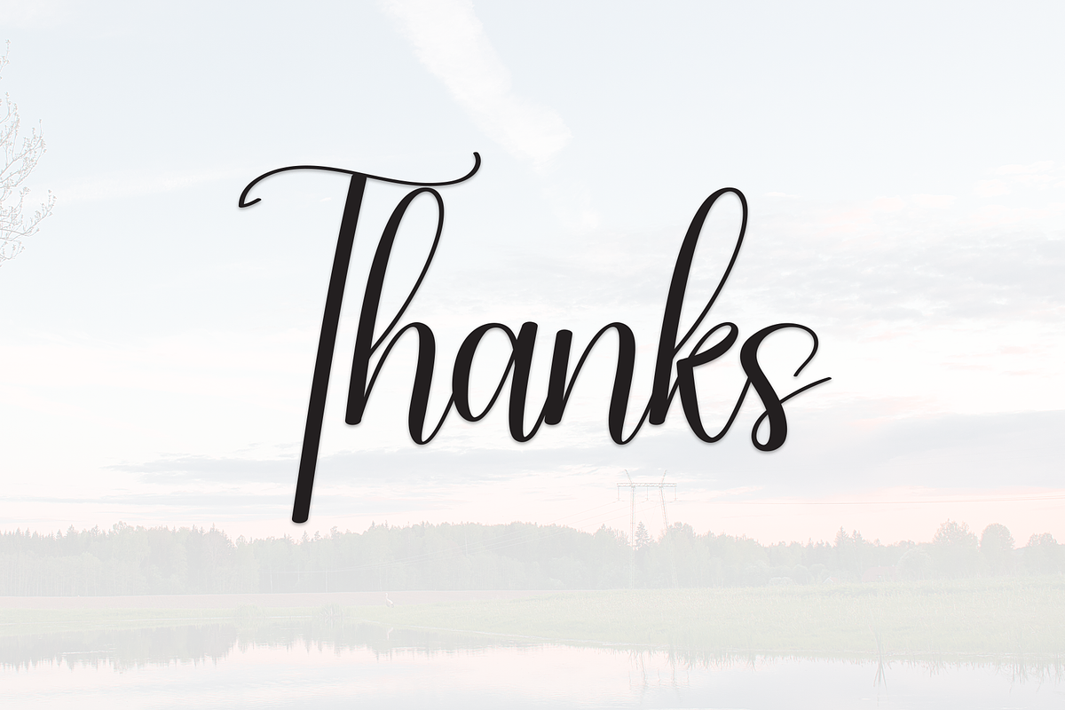Yesterday | Script Font, a Handwritten Font by Scratchones (Photo 9 of 9)