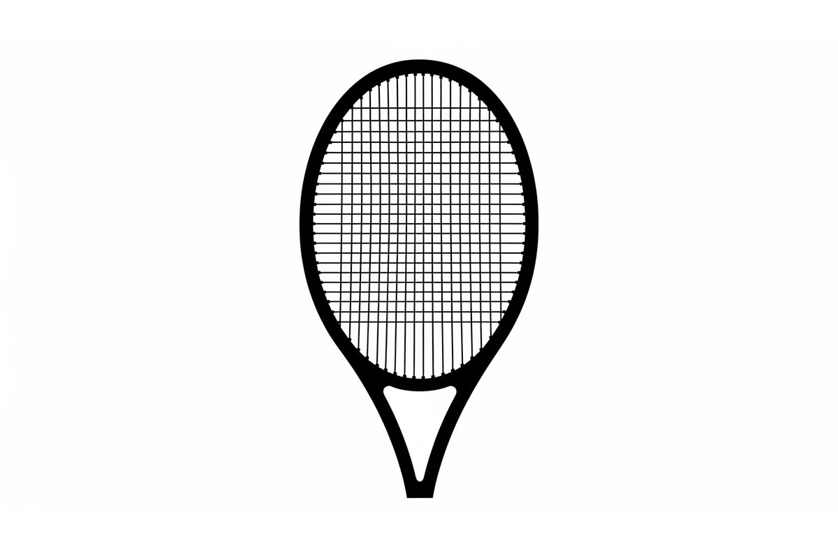 Tennis Racket Icon Silhouette Bundle, an Illustration by Designs_River (Photo 26 of 51)