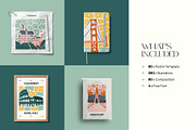 Modern Travel | Wall Art Creator, an Object Graphic by Leleka.Store (Thumbnail 3 of 15)