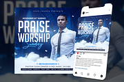 Church Flyer Template, a Flyer Template by FLYERHIVE (Thumbnail 2 of 3)