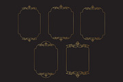 10 (5+5) Scroll Frame 01, an Illustration by Bloom21Art (Thumbnail 4 of 5)