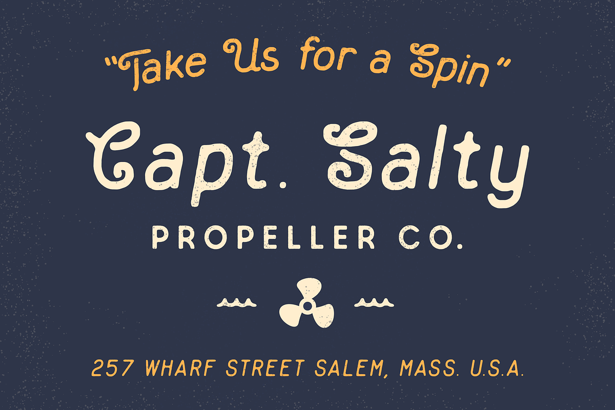 Ships Whistle — Monoline font, a Sans Serif Font by SimpleBits® (Photo 3 of 5)