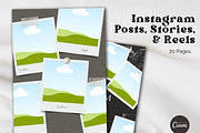 30 Instagram Post Canva Templates, a Social Media Template by Wicked Creative (Thumbnail 3 of 19)