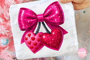 Faux Crochet Valentines Day Png, an Illustration by CreationArt (Thumbnail 1 of 6)