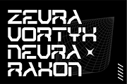HEXRA – Futuristic Display Typeface, a Sans Serif Font by Vroz Studio (Thumbnail 6 of 8)