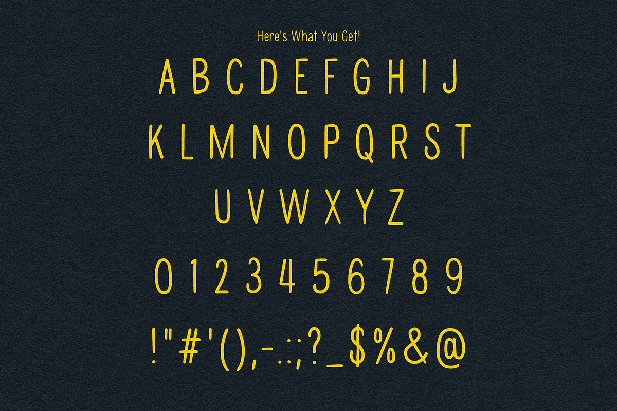 Alley Sans, a Handwritten Font by Eric Pond Designs (Photo 2 of 6)