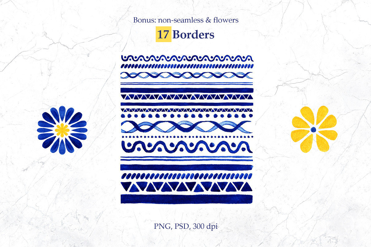 Portuguese Azulejos Tiles & Patterns, a Pattern Graphic by ilonitta (Photo 14 of 17)