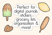 Pastel Food Clip Art - 64 PNGs, an Emoji Icon by Bujo Studio (Thumbnail 3 of 3)