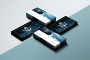 Sea Business Card, a Business Card Template by Nikolozgraphic (Thumbnail 2 of 3)