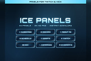 Ice Twitch & Kick Panels, an Object Graphic by Gear Store (Thumbnail 1 of 7)