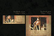 Fashion Sale - Social Media Pack, a Social Media Template by Touringxx Creative Studio (Thumbnail 3 of 6)