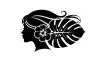 Floral Woman Face Silhouette Bundle, an Illustration by jahid234 (Thumbnail 15 of 31)