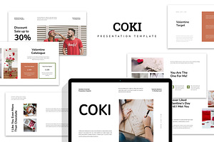 Coki : Valentine Google Slides, a Presentation Template by Punkl Camp