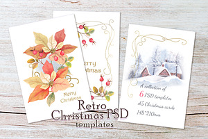 RetroChristmas PSD templates