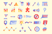 Business & Office Graphic Toolkit, a Finance Illustration by Schumacher Shop (Thumbnail 7 of 10)