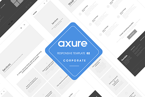 Axure Responsive Corporate Template2