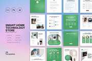 Smart Home Device Social Marketing, a Social Media Template by thedesignsource (Thumbnail 1 of 4)