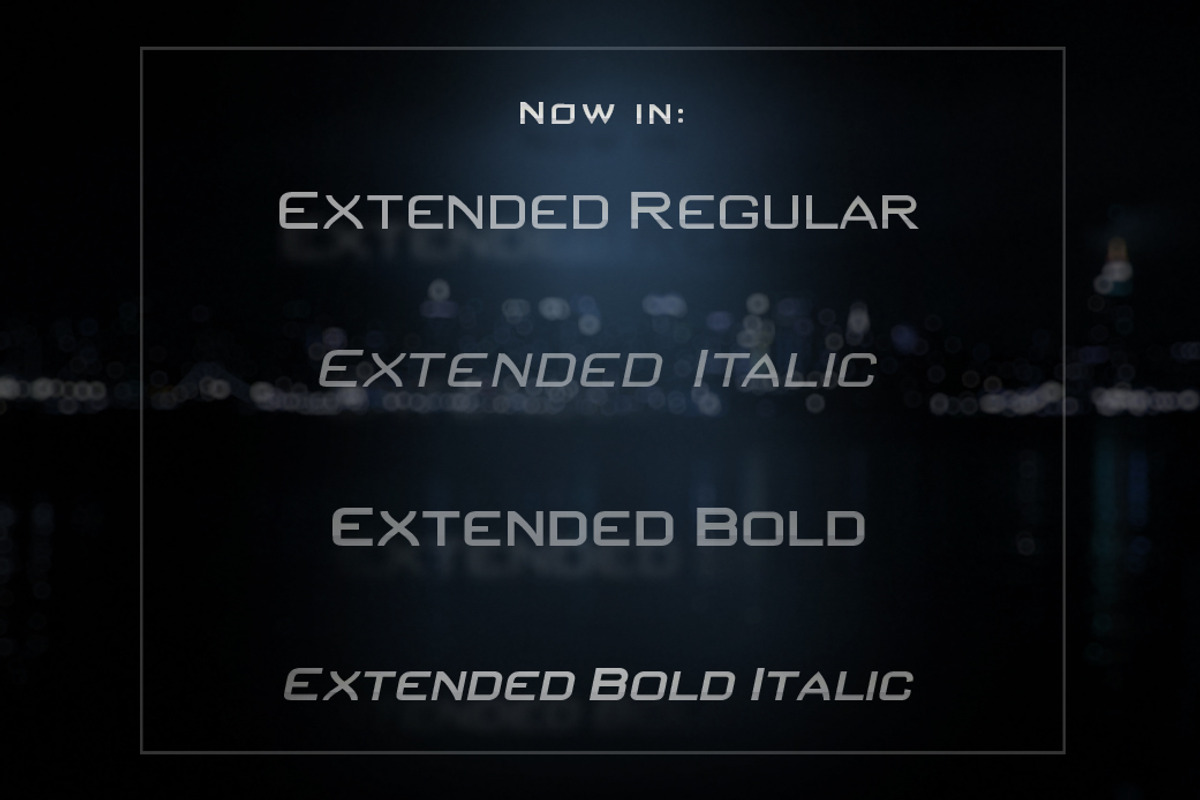 Gothique Modern Sans Serif Font preview 4