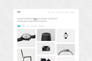 Eagle - Minimal WordPress Theme