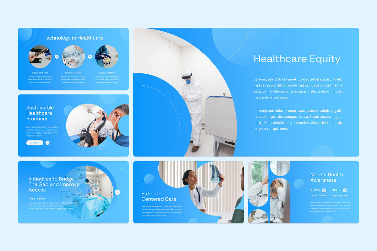 Modern Healthcare Google Slides, a Presentation Template by YossyOneStd (Photo 4 of 6)