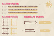 BEACHCLUB BUNDLE (FONT-BRUSH-FRAME), a Brush Add-On by ROYALCLUB (Thumbnail 3 of 4)
