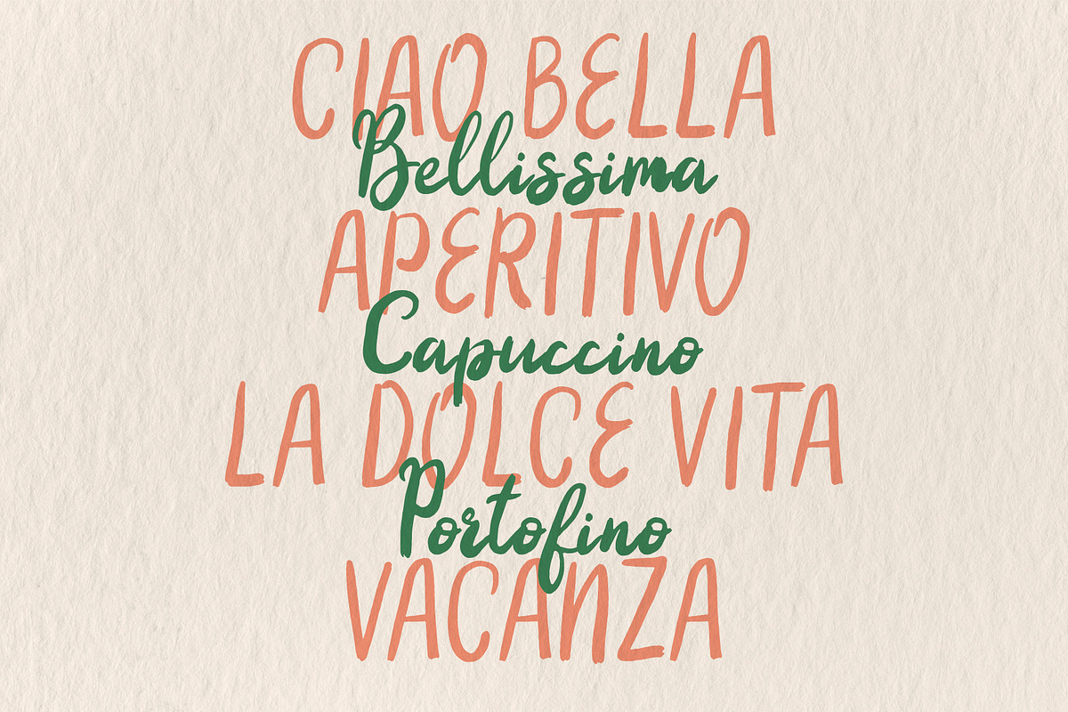 Peaches & Prosecco a Summer Duo Font, a Handwritten Font by BilberryCreates (Photo 8 of 12)
