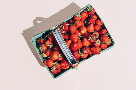 Macro of Fresh strawberries, a Food & Drink Photo by MAnuta