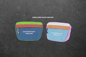 Realistic Waist Bag Mockup Bundle