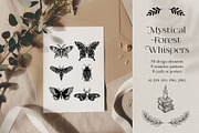 Mystical Forest Whispers, a Decorative Illustration by Jenny Quince (Thumbnail 1 of 9)