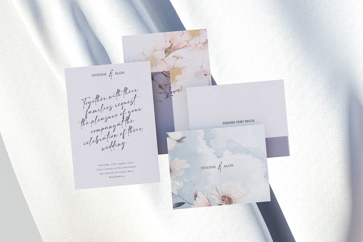 Wedding Invitation Set, an Invitation Template by BigWeek (Photo 4 of 7)