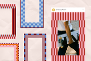 Stripped and checker FRAMES, an Object Graphic by kondratya (Thumbnail 6 of 9)