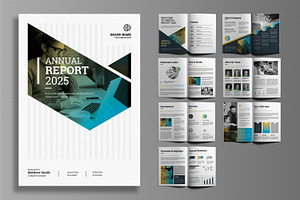 Company Annual Report Layout