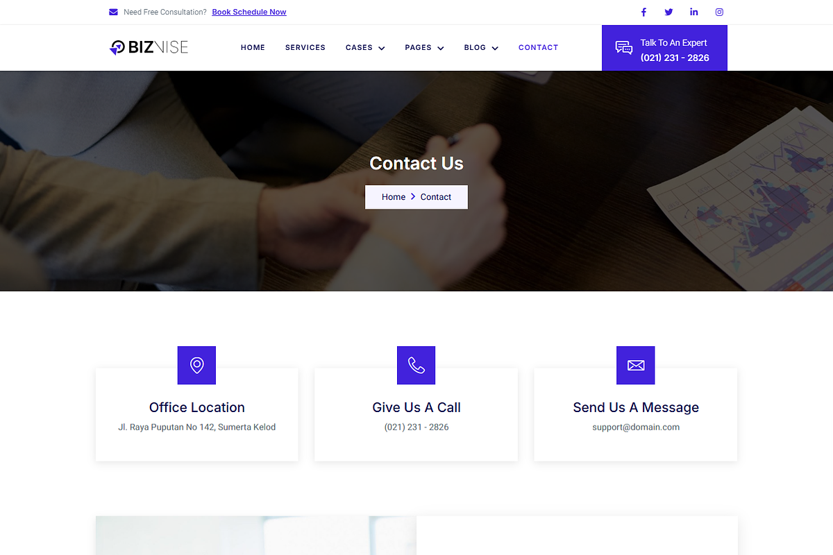 Business Consult Elementor Template, a Landing Page Template by MasterDesigns (Photo 9 of 9)