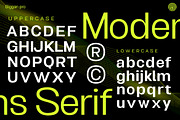 Biggan Pro, a Sans Serif Font by artism_design (Thumbnail 6 of 9)