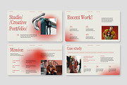 Persona Portfolio PowerPoint, a Presentation Template by Premast (Thumbnail 2 of 4)