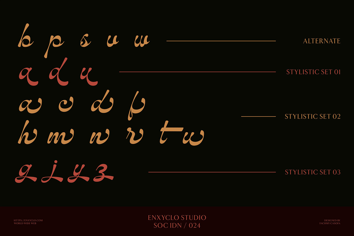 NCL Hubiny — Elegant Script, a Script Font by Enxyclo Studio (Photo 13 of 15)