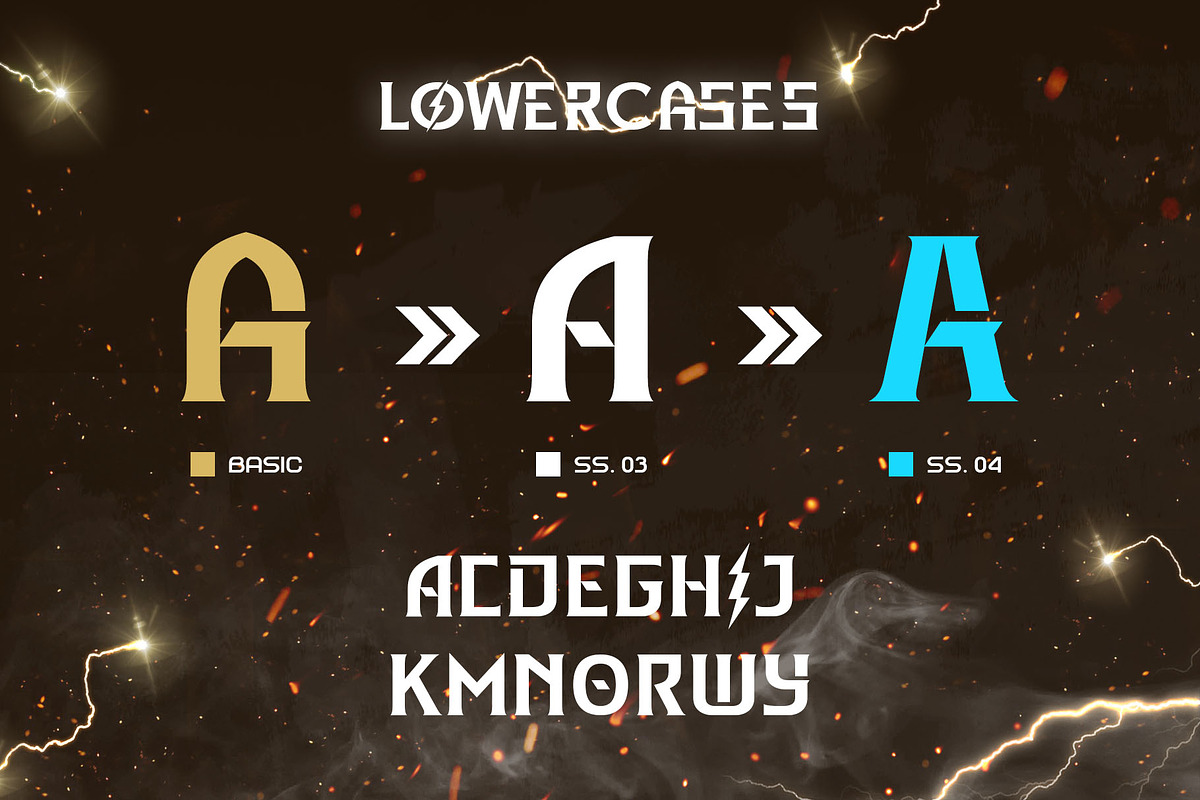 Electrone Superhero Font, a Sans Serif Font by alit design (Photo 11 of 21)
