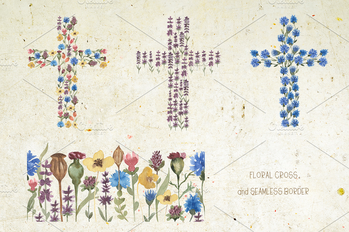 Wildflower bouquet, a Decorative Illustration by MayaNavits (Photo 4 of 14)