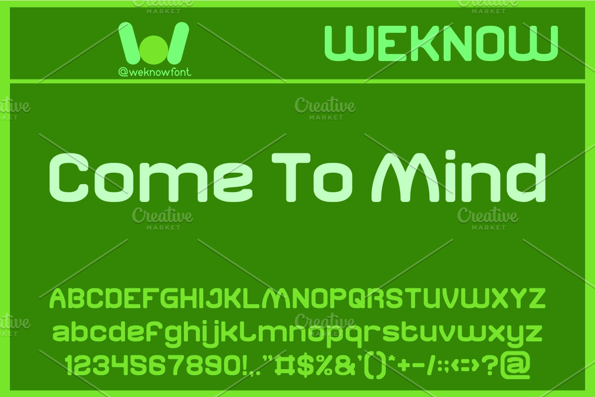 Reload Game font, a Sans Serif Font by weknow (Photo 4 of 8)