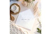 Wedding Candle Envelope Mockup, a Product Mockup by TatiMockup (Thumbnail 1 of 3)