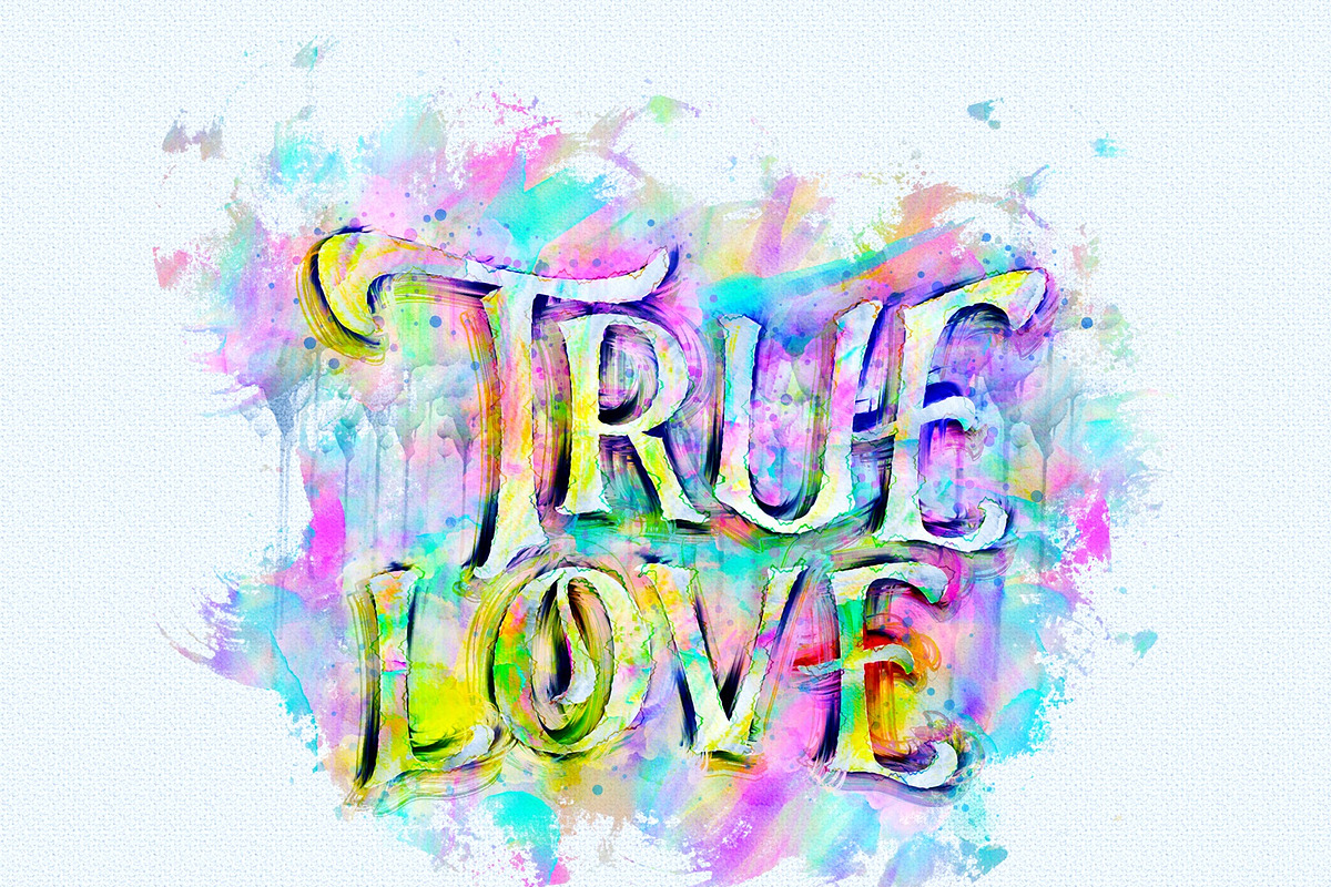 Watercolor Text Paint Plugin, an Action Add-On by MRI STUDIO (Photo 9 of 20)