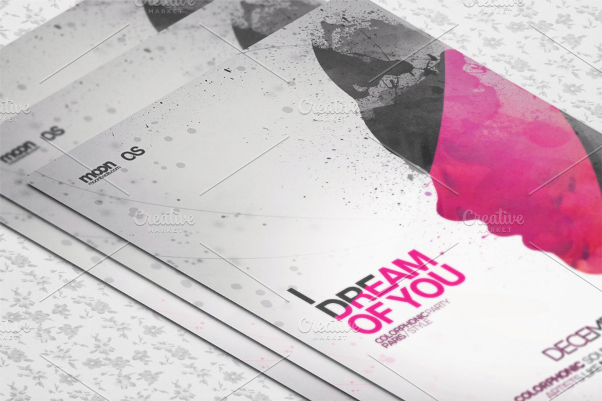 Elegant Flyer Mock up, a Print Template by RgraphicsDesign (Photo 2 of 5)