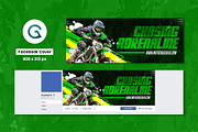 Motocross Team Social Media Template, a Social Media Template by Geelator Studio (Thumbnail 5 of 6)