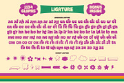 Boldfat Mighty Tyepface, a Sans Serif Font by alit design (Thumbnail 16 of 21)