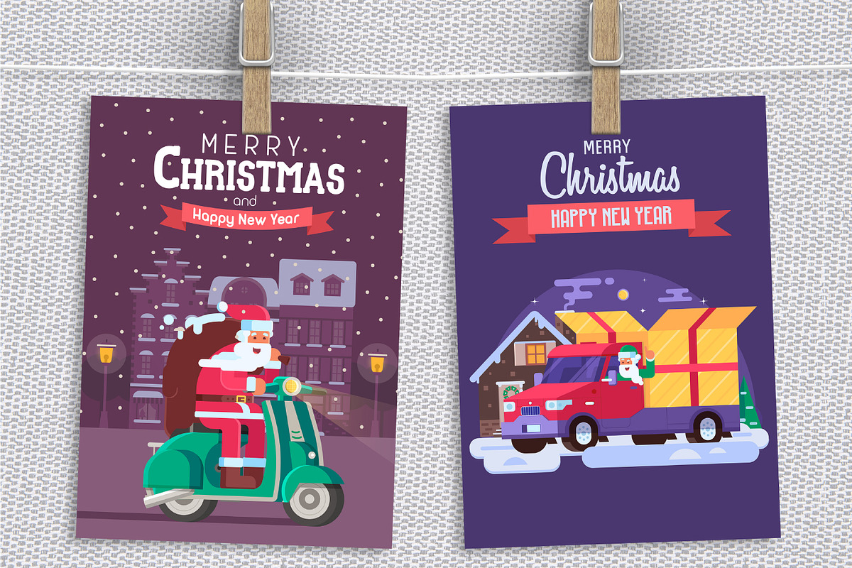 Santa Delivery Service, an Illustration by Alex Krugli (Photo 6 of 7)