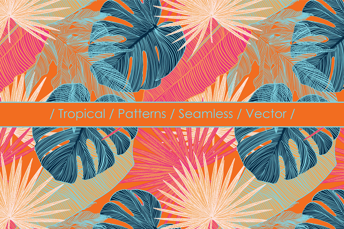 Wild Tropical Patterns, a Pattern Graphic by ANAKOTO (Photo 12 of 14)