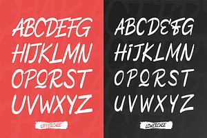 Miltine Almonz Brush Font