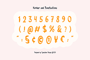 Bagel & Crackers, a Font by ilhamtaro (Thumbnail 10 of 12)