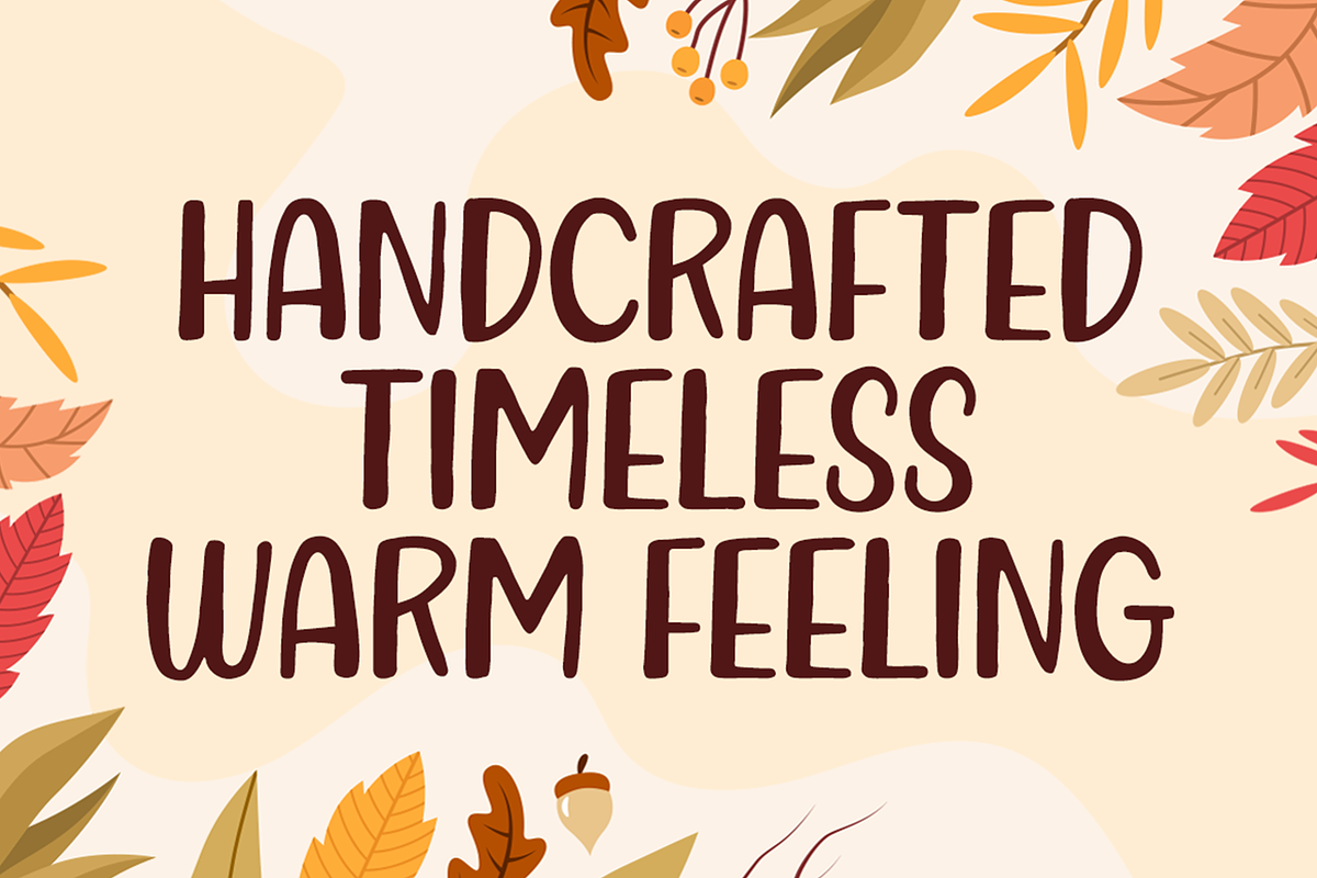 Maple Whisper – Handwritten Font, a Handwritten Font by Pekotype (Photo 2 of 15)