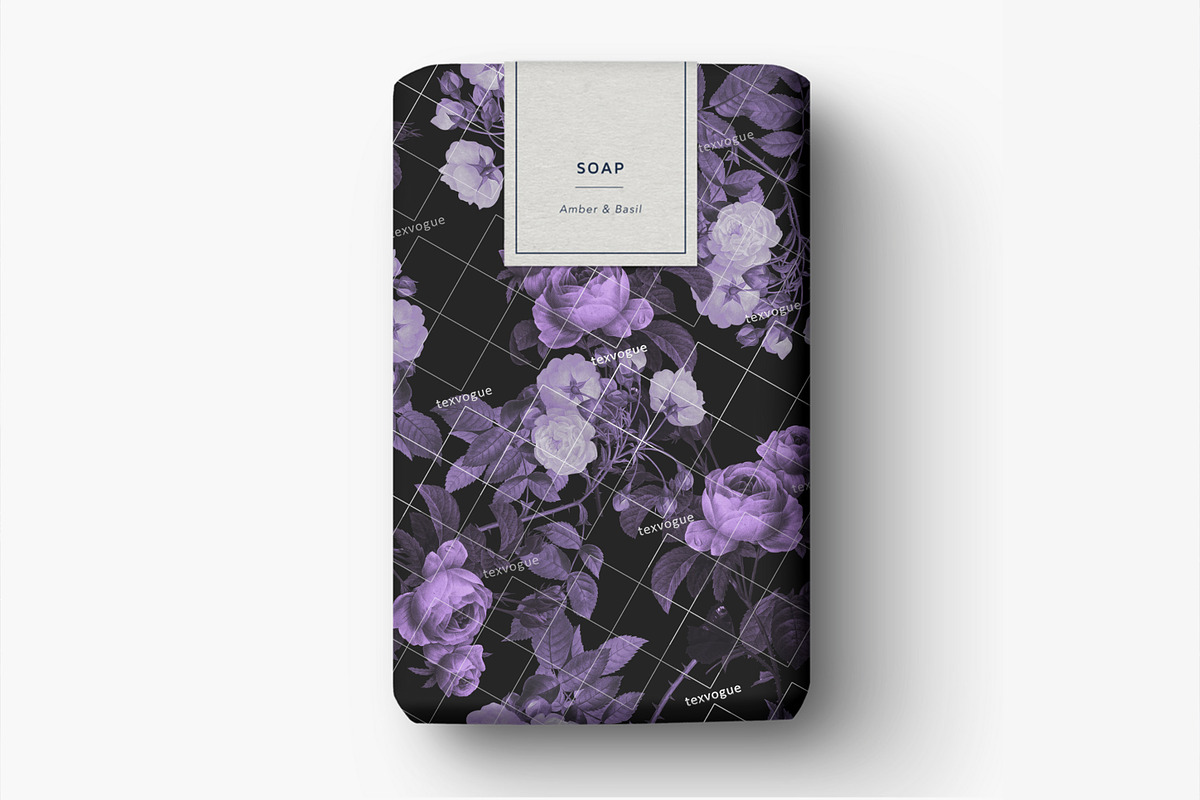 Purple Roses - Seamless Patterns, a Pattern Graphic by texvogue (Photo 11 of 15)